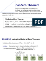 Rational Theorem