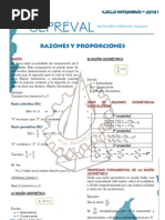 Razones y Proporciones