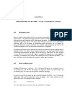 4 Reponse Sismique A Un Oscillateur A Un Degre de Liberte