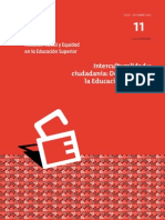 Revista ISEES, Volumen 11, "Interculturalidad y Ciudadanía: Desafíos para La Educación Superior"