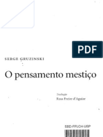 Serge Gruzinski - Pensamento Mestiço