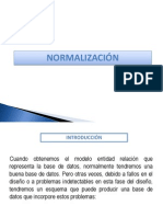 Normalizacion de Base de Datos