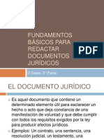 Fundamentos Básicos para Redactar Documentos