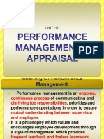 Performance Managgement &amp Appraisal