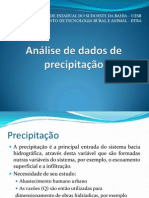 Análise de Dados de Precipitação