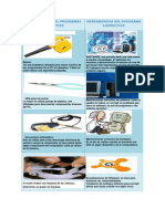 Tabla de Mantenimiento de Comparación Preventivo y Correctivo