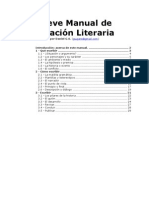 Breve Manual de Creacion Literaria