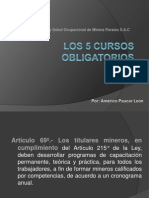 Los 5 Cursos Obligatorios