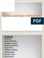 Data Leakage Detection