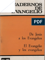 Cuadernos de Evangelio - 03 de Jesus A Los Evangelios