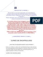 Curso de Encapsulado Ampliado