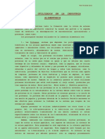 Enzimas en Industria Alimentaria