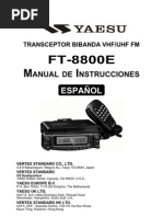 FT 8800E Spanish