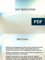 Diastolic Dysfunction