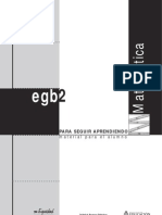 Material para Seguir Aprendiendo. Matemática. EGB 2