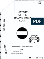 WWII 2nd Army History