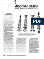 Shock Absorber Basics: Adjustability Costs Money. How Fast Do You Want To Go?