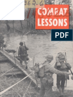 Army Combat Lessons Jul 1944