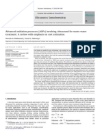 Ultrasonics Sonochemistry: Naresh N. Mahamuni, Yusuf G. Adewuyi