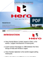 Marketing Plan of Hero Moto Corp: Presented by