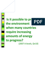 Environment Vs Progress 9 May 2010