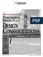 Chemcial - Design Considerations For Petrochemical Plant - ASSE Article