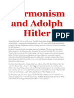 Mormonism and Adolph Hitler