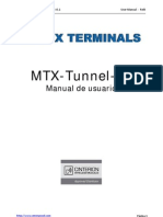 Manual MT X Tunnel