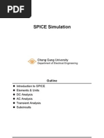 SPICE Simulation: Chang Gung University