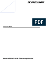 Model 1856D 3.5Ghz Frequency Counter: Instruction Manual