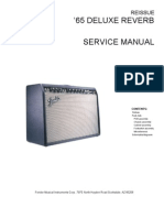 '65 Deluxe Reverb Service Manual: Reissue