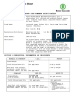 Phenol FormaldehydeMSDS