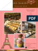 Paris Bakery Catalog