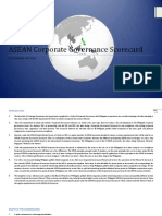 ASEAN Corporate Governance Scorecard Template