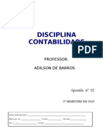 FATEC-SBC Apostila N 2 Contabilidade 2 Sem 2010 Pag-01-16