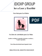 Aprender A Leer y Escribir Guia para Los Padres