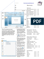 Power Point 2007 Quick Reference