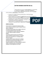 Analisis Del Factor Humano Dentro de La Empresa