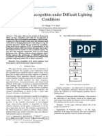 Robust Face Recognition Under Difficult Lighting Conditions