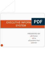 Executive Information System: Presented by