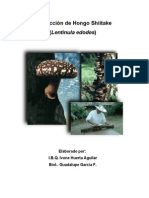 Manual de Producción Del Hongo Shiitake en Troza