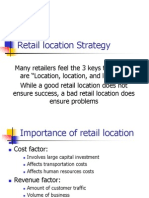 Retail Location Strategy