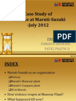 Maruti Manesar-Violence July 2012