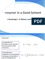 Polymer in Good Solvent