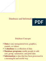 Databases and Information Systems