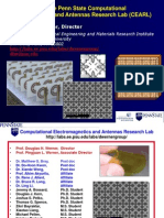 An Overview of The Penn State Computational Electromagnetics and Antennas Research Lab (CEARL)