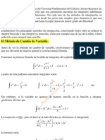 Métodos de Integración