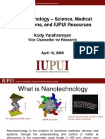 Nanotechnology - Science, Medical Applications, and IUPUI Resources