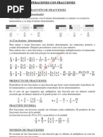 Operaciones Con Fracciones