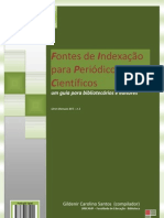 Fontes de Indexação para Periódicos Científicos